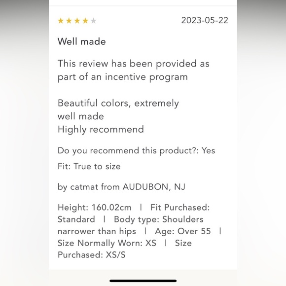 Anthropologie NWT Montce Olivia Cover-Up Kimono Size XS/S. - Picture 8 of 8